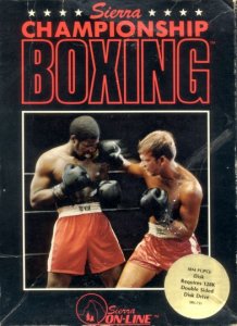 Sierra Championship Boxing game box