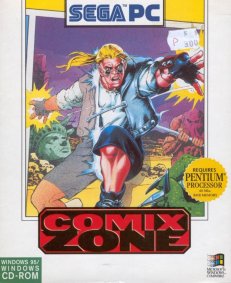 Comix Zone game box