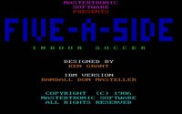 fiveasidesoccer-splash.jpg for DOS