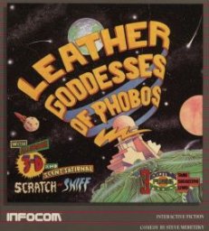 Leather Goddesses of Phobos game box