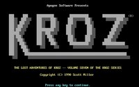 lost-adventures-kroz-splash.jpg - DOS