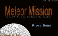 meteor-mission-1.jpg for DOS