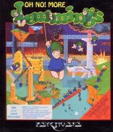 Oh no! More Lemmings game box