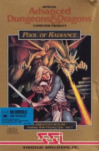 Pool of Radiance game box