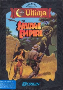 Worlds of Ultima: The Savage Empire game box