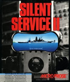 Silent Service 2 game box