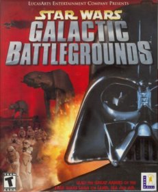 Star Wars: Galactic Battlegrounds game box