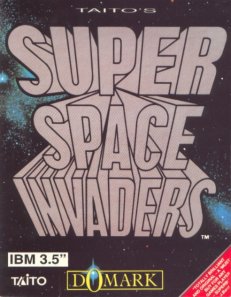 Taito's Super Space Invaders game box