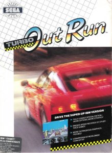 Turbo OutRun game box