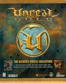 Unreal Gold game box