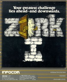 Zork I: The Great Underground Empire game box
