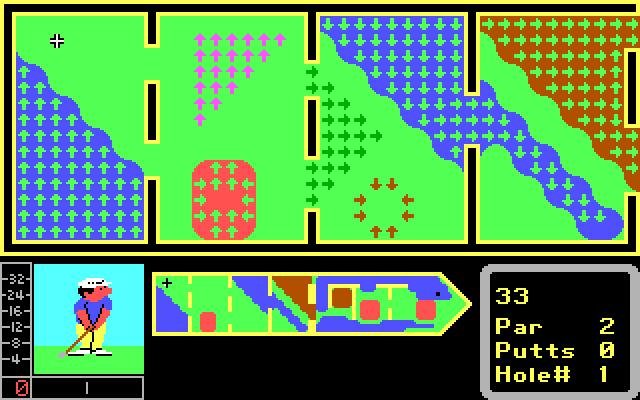 mini-putt screenshot for dos