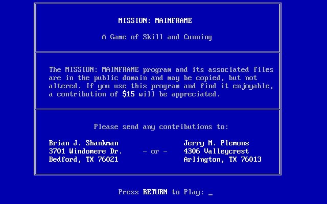 mission-mainframe-manual