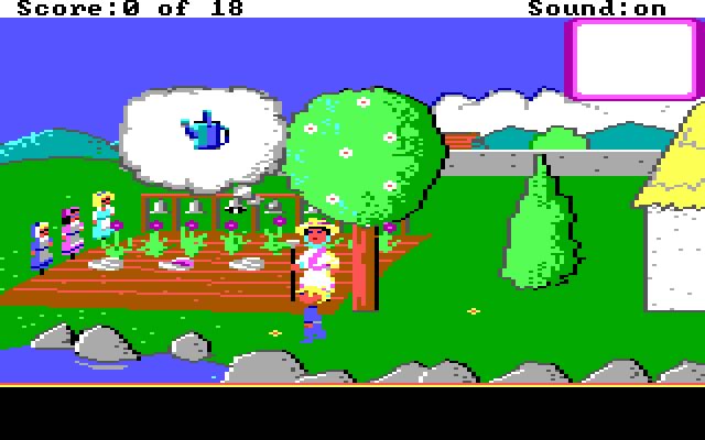 mixed-up-mother-goose screenshot for dos