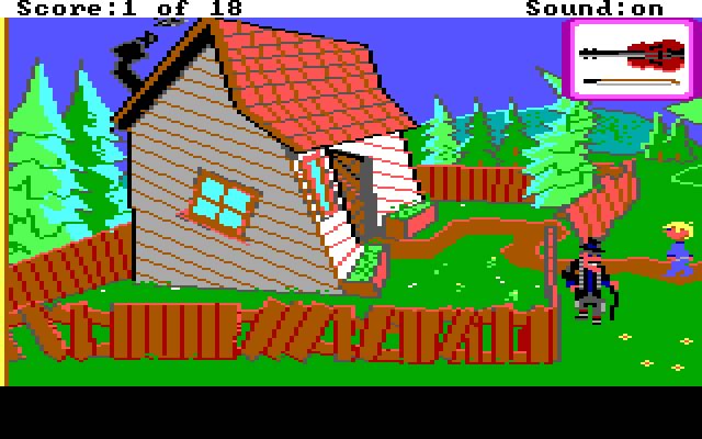 mixed-up-mother-goose screenshot for dos