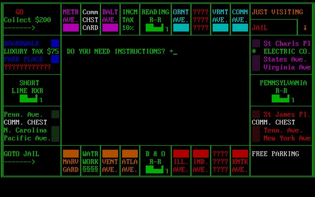 monopoly for dos free download monopoly for dos free download