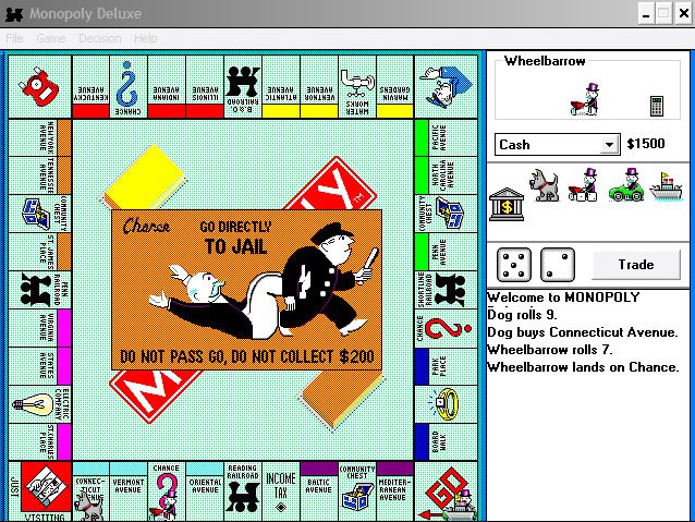 monopoly-deluxe screenshot for win3x