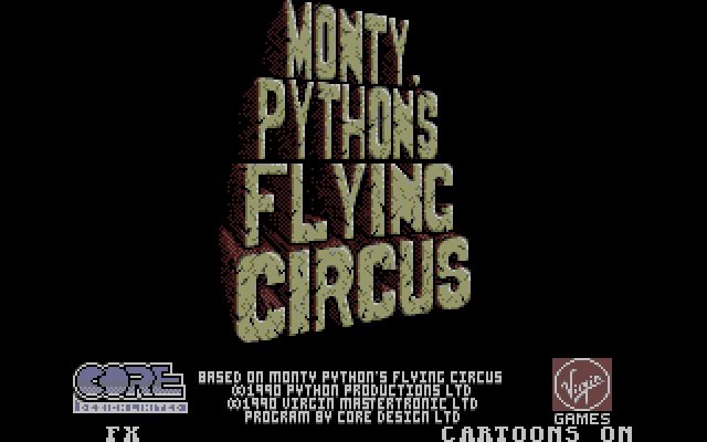monty-python-s-flying-circus screenshot for dos