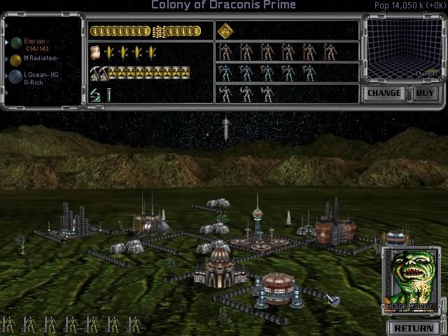 master-of-orion-2-battle-at-antares screenshot for dos