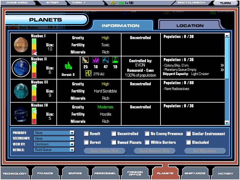 master-of-orion-3 screenshot for winxp