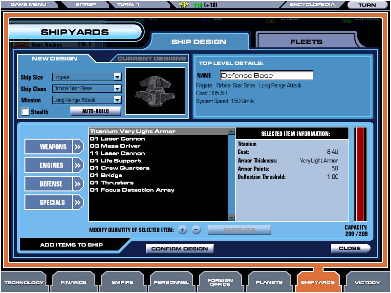 master-of-orion-3 screenshot for winxp