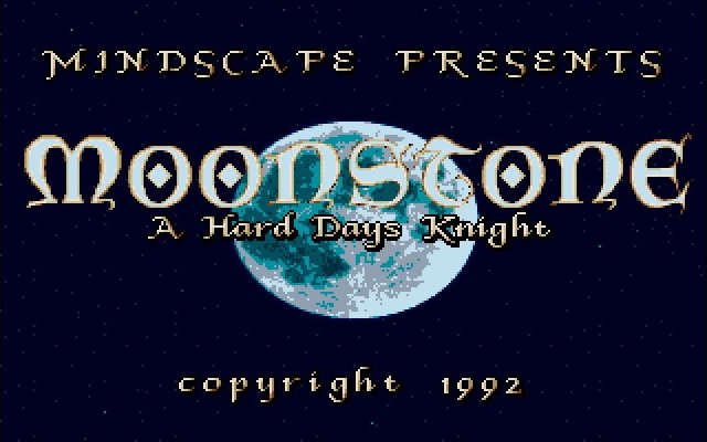 moonstone screenshot for dos