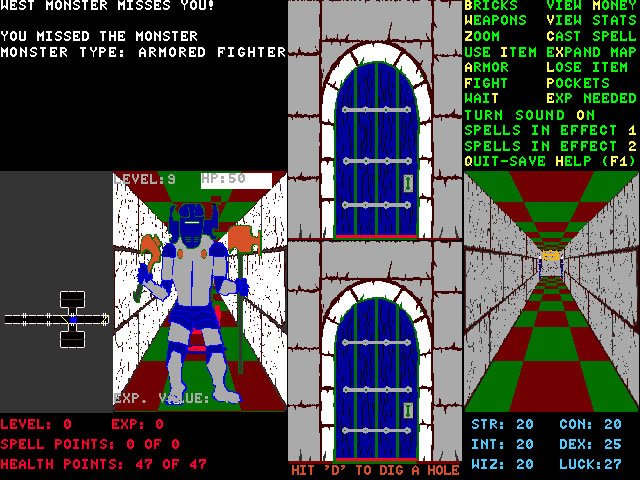 moraff-s-world screenshot for dos