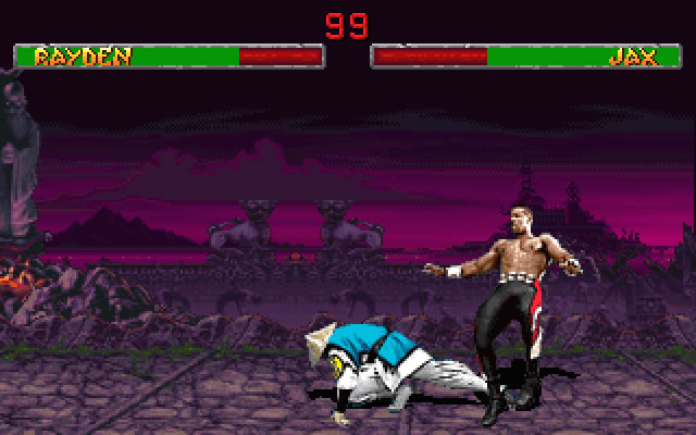 mortal-kombat-2 screenshot for dos