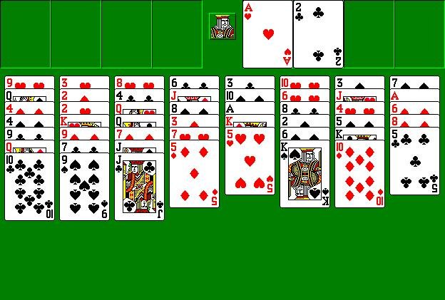 Microsoft FreeCell screenshot