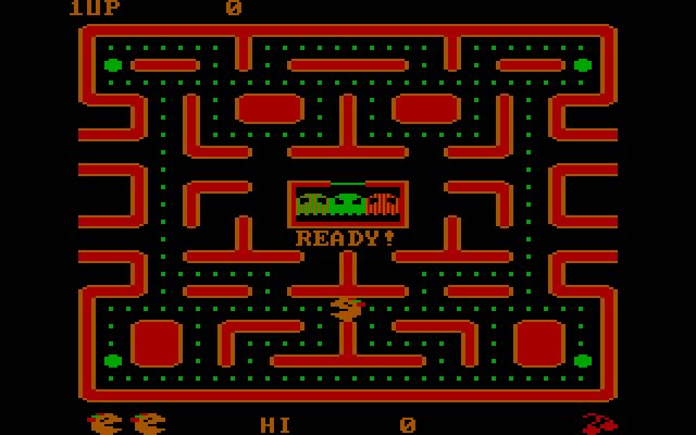 ms-pac-man screenshot for dos