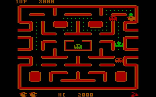 ms-pac-man screenshot for dos