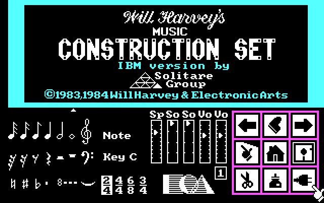 Music Construction Set screenshot