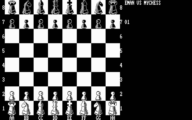 Mychess screenshot