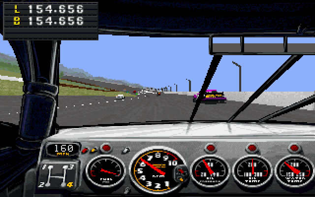 nascar-racing screenshot for dos