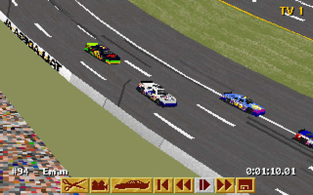 nascar-racing screenshot for dos