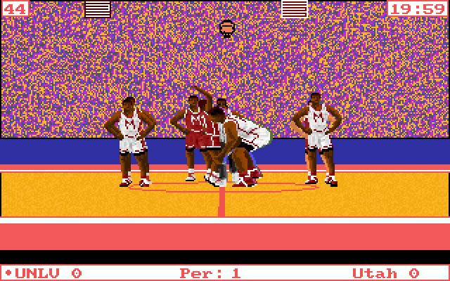 ncaa-road-to-the-final-four screenshot for dos