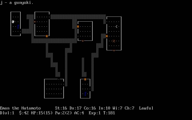 NetHack screenshot