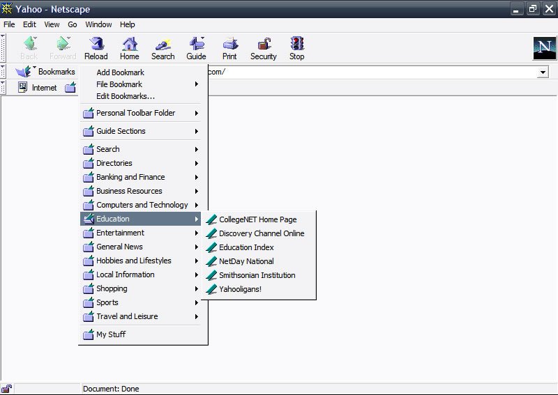 Netscape Navigator 4