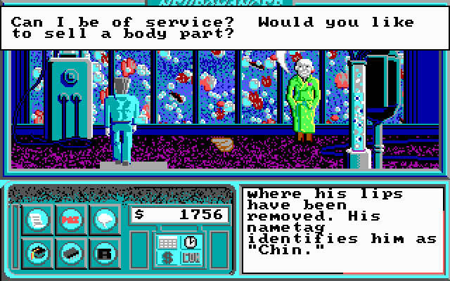 neuromancer screenshot for dos