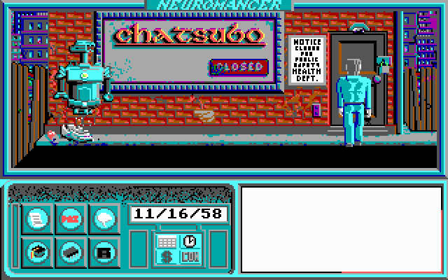 neuromancer screenshot for dos