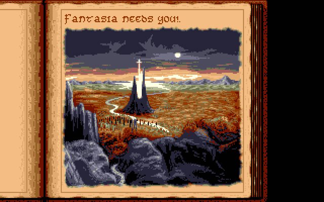 the-neverending-story-2-the-arcade-game screenshot for dos