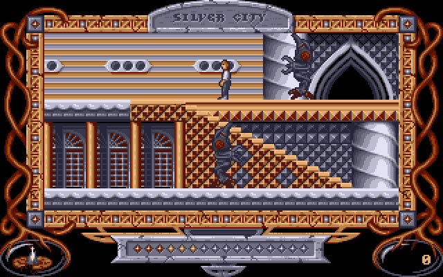 the-neverending-story-2-the-arcade-game screenshot for dos