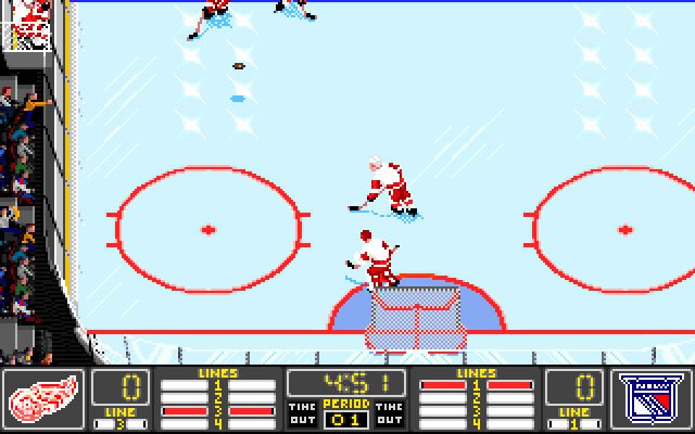 nhl-hockey screenshot for dos