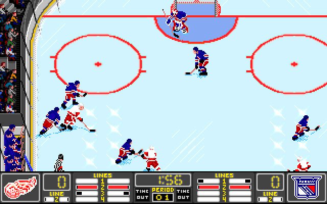 nhl-hockey screenshot for dos