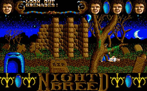 night-breed screenshot for dos