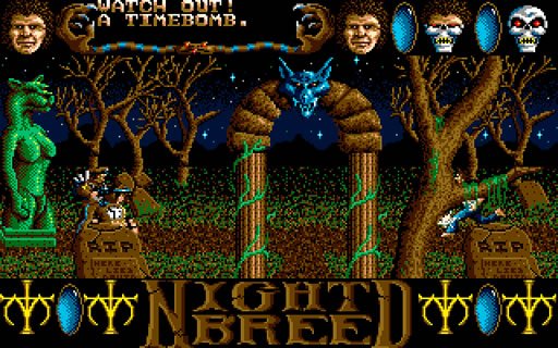 night-breed screenshot for dos