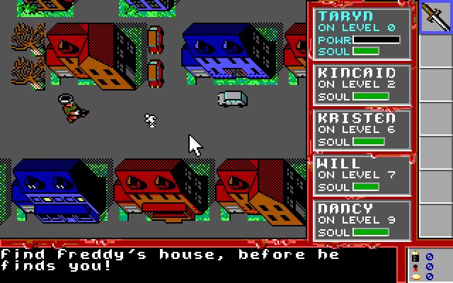 a-nightmare-on-elm-street screenshot for dos