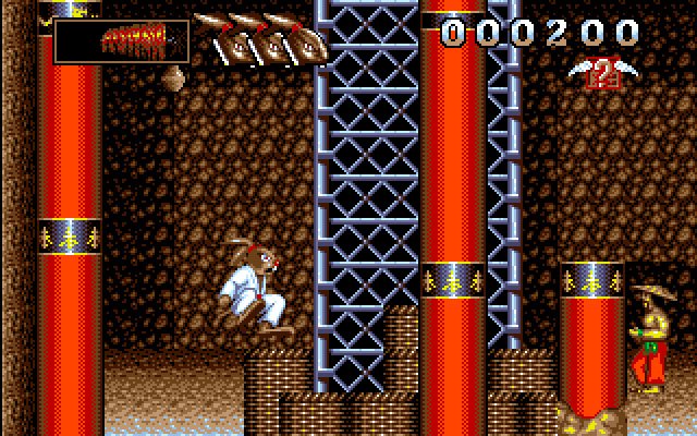 international-ninja-rabbits screenshot for dos