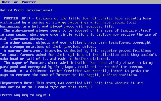 nord-and-bert-couldn-t-make-head-or-tail-of-it screenshot for dos