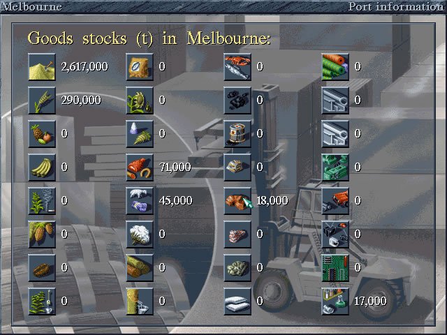 ocean-trader screenshot for dos